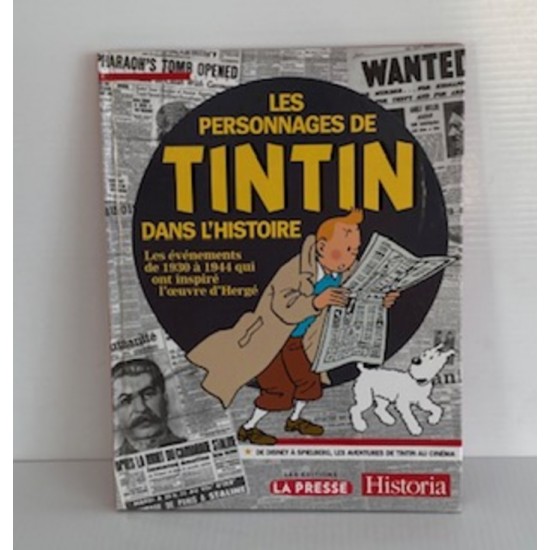 Les personnages de Tintin dans l'histoire