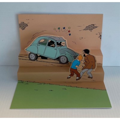 Carte Pop-up - 2CV