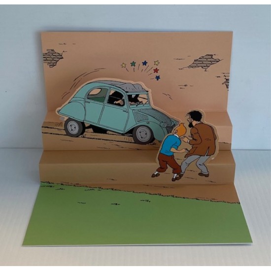 Carte Pop-up - 2CV