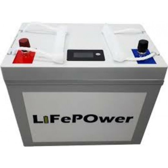 BATTERIE LITHIUM-ION 12 VOLTS A DÉCHARGE PROFONDE LIFEPOWER 100 A/H