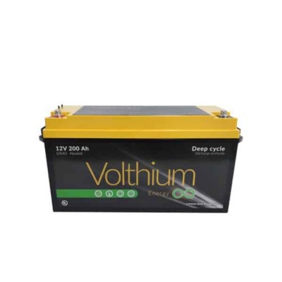 BATTERIE LITHIUM 12 VOLTS VOLTHIUM 200 A/H...