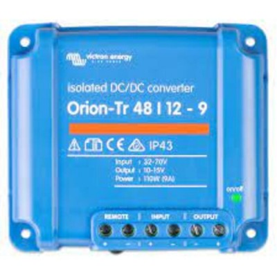 CONVERTISSEUR VICTRON / ORION 48VOLTS-12VOLTS DE 9...