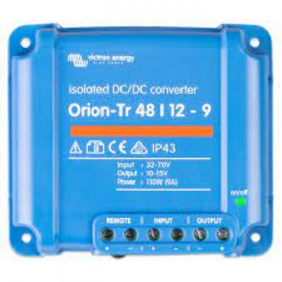 CONVERTISSEUR VICTRON / ORION 48VOLTS-12VOLTS DE 9 AMPÈRES