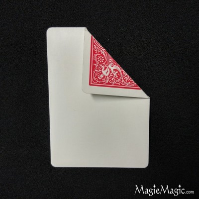 Gaff Card - Jeu Face Blanche (rouge)