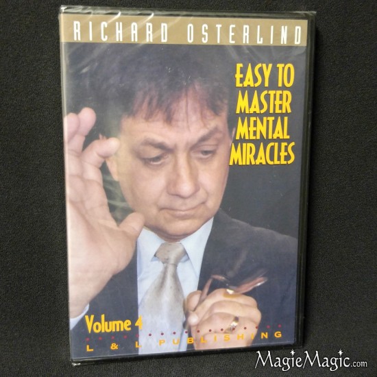 Easy to Master Mental Miracles vol. 4 - Richard Osterlind