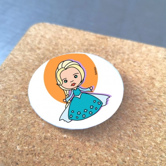 #Princesses Badge Elsa