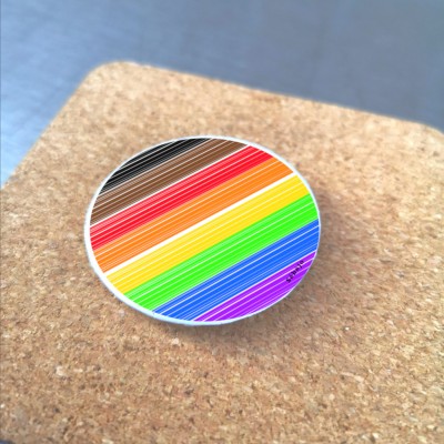 #21-101 Badge Fierte LGBTQ Philly