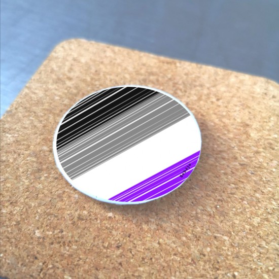 #21-101 Badge Fierte Asexuel