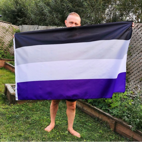 Arc Drapeau Asexuel