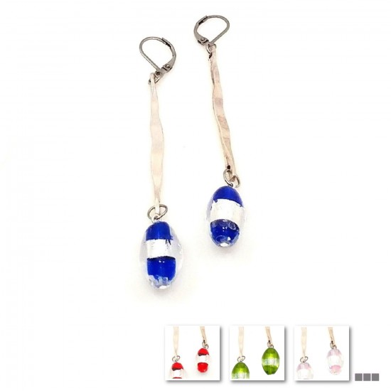 #18-098 Boucles Barre et verre