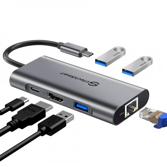 USB-C 6 en 1