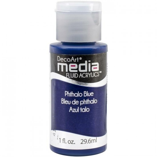 Bleu phthalo, fluide, (#DMFA23),  29.6ml