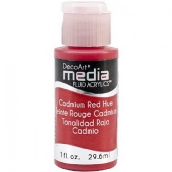 Teinte rouge cadmium, 29.6ml, (code:  DMFA04)