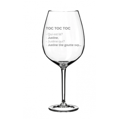 Verre à Vin – Toc Toc Toc