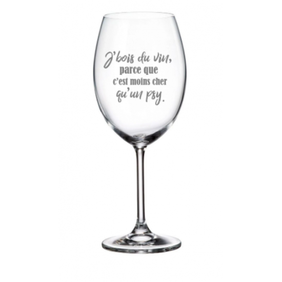 Verre À Vin ''Psy'' 