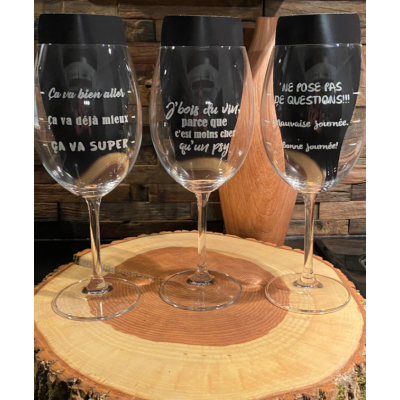 Verre À Vin ''Psy'' 