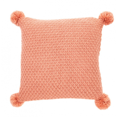 Coussin Rose Pâle Melon