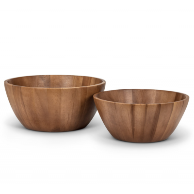 Bol en Bois d’Acacia – Deux Formats 