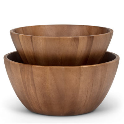 Bol en Bois d’Acacia – Deux Formats 