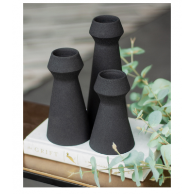 Vase Noir Grandfeld