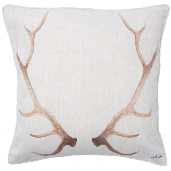 Coussin décoratif bois de cerf Dale 