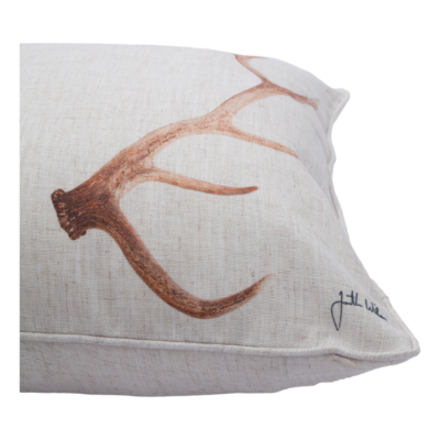 Coussin décoratif bois de cerf Dale 