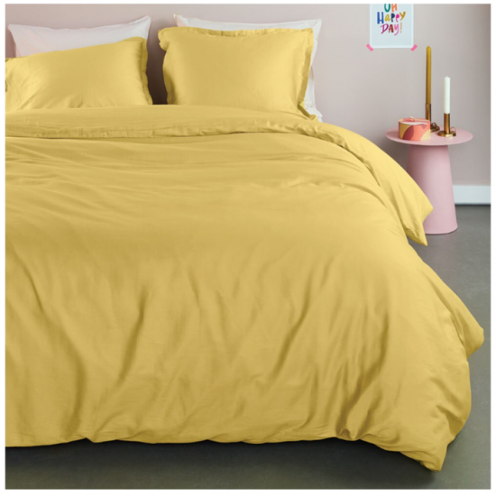 Housse De Couette Jaune Pâle Smoothies Brunelli