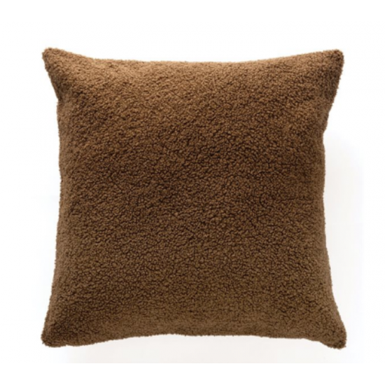 Coussin Décoratif Marron Plush