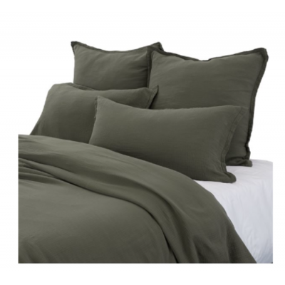 Housse De Couette Olive Muslin