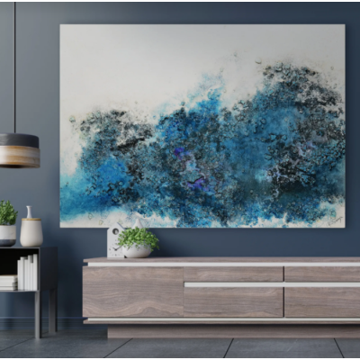 Cadre Abstrait Borella Moderne Chic