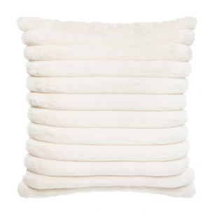 Coussin Fausse Fourrure Raya Naturel