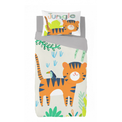 Housse De Couette Tiger Enfant