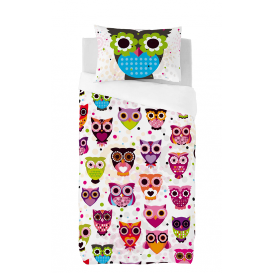 Housse De Couette Hibou Enfant