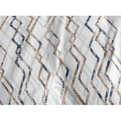 Housse de Couette Motif Géométrique  Adam