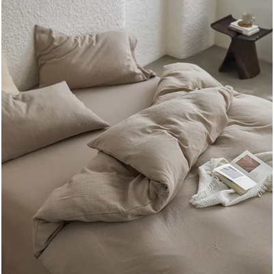 Housse De Couette DCL Taupe