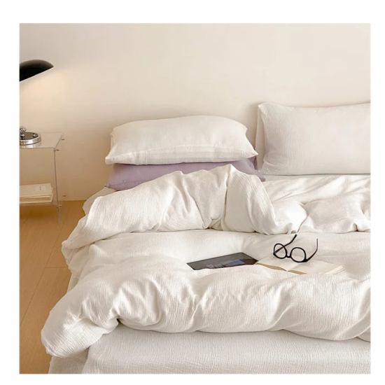 Housse De Couette DCL Blanc