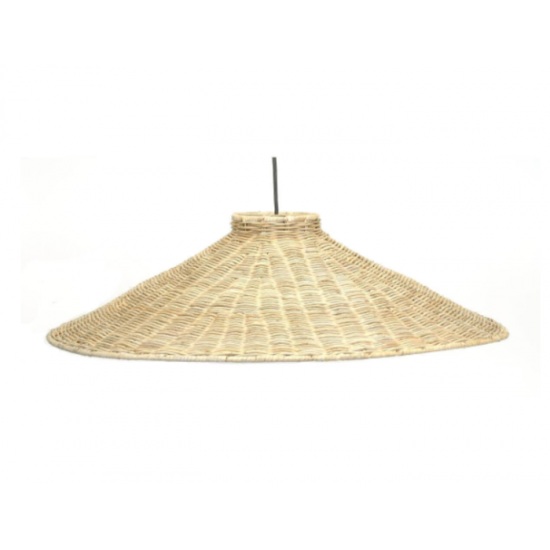Luminaire Évasée en Rotin Naturel