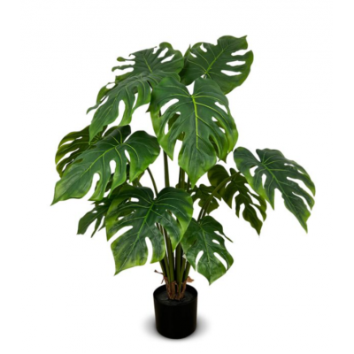 Philodendron Monstera Artificiel en Pot