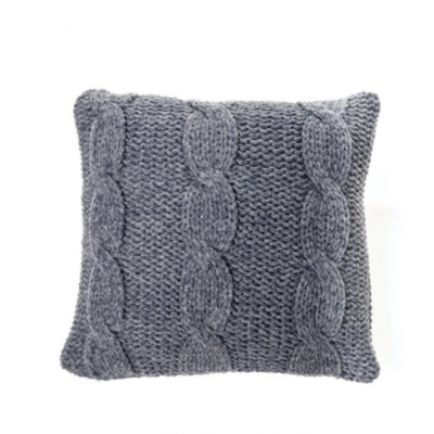 Coussin Tricot Marine – Chic Texturé et...