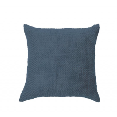 Coussin Tricot Bleu Marine