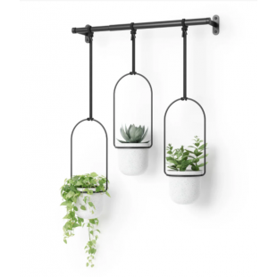 Jardinière suspendue murale lot de 3 