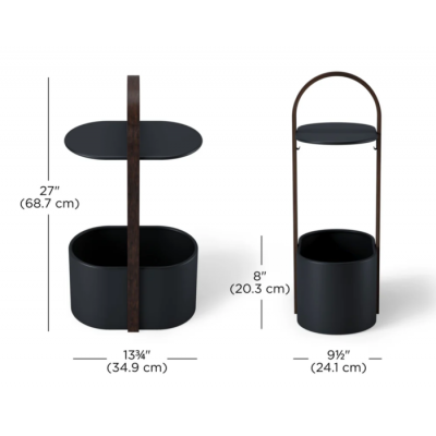 Table de rangement moderne (deux couleurs)