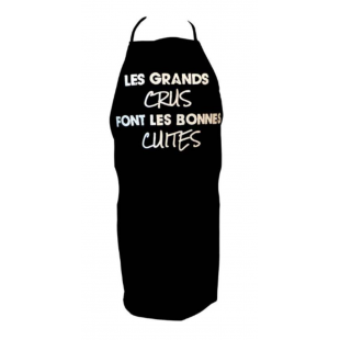 Tablier Vin Humour – Les Grands Crus Font Les...