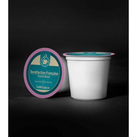 K-Cups Torréfaction française | 24 Dosettes | intensité 9.0 |capsule recyclable