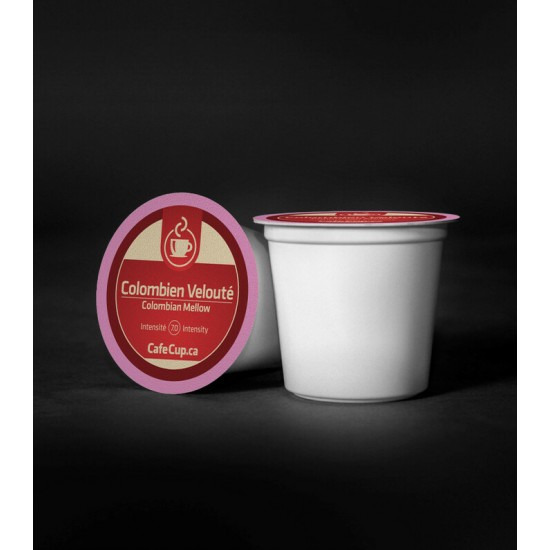 K-Cups Colombien velouté  | 24 Dosettes | intensité 7.0 | capsule recyclable | achat en ligne