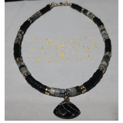 Collier heishi Collier heishi