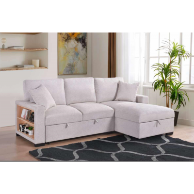 Sofa Chaise Longue droite avec divan-lit Pallas...