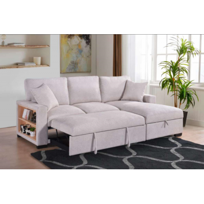 Sofa Chaise Longue droite avec divan-lit Pallas 99630BESSR