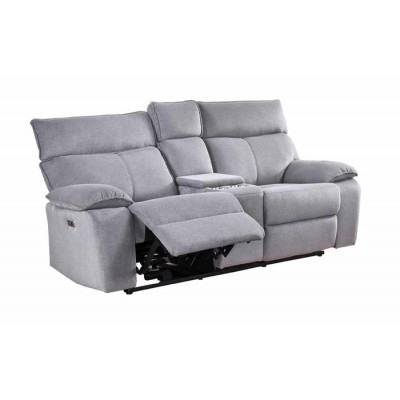 Causeuse inclinable électrique avec console Casper 99077P