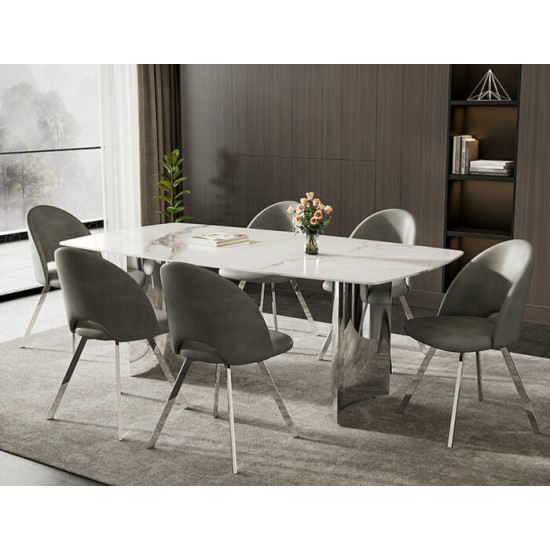 Ensemble table et 6 chaises T-1540+C-1541